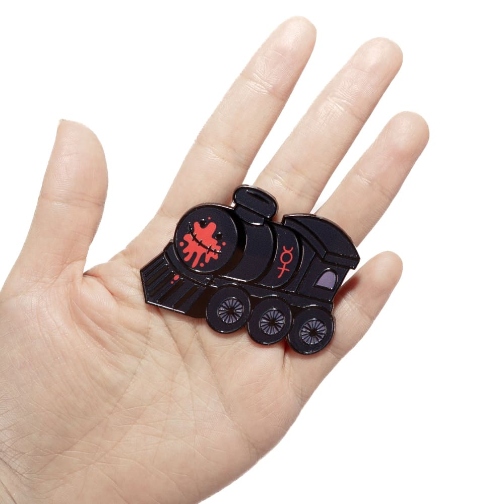 Victorian McGee's Alice - Emotional Support Train of Madness Enamel Pin Set