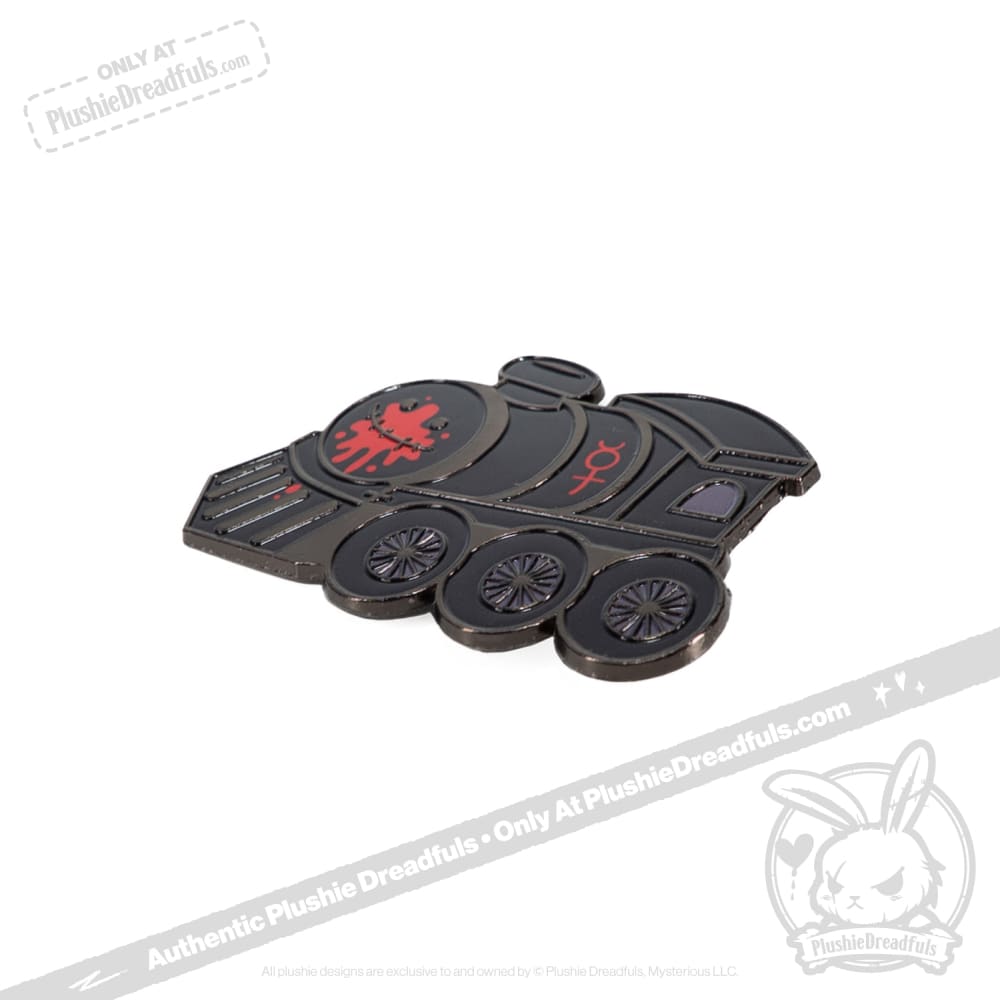 Victorian McGee's Alice - Emotional Support Train of Madness Enamel Pin Set