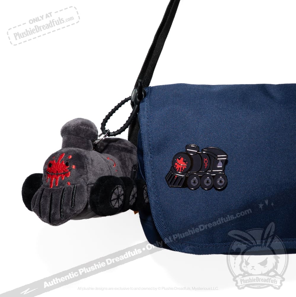 Victorian McGee's Alice - Emotional Support Train of Madness Enamel Pin Set