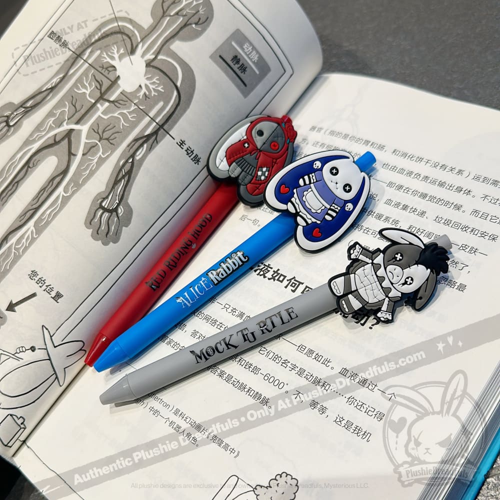 Victorian McGee's Character Pens