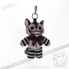 Victorian McGee's Cheshire Cat Plush Keychain Accessory