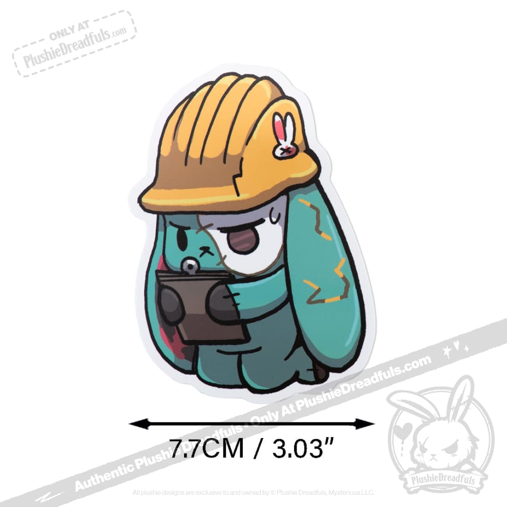 Vinyl Sticker Pack Vol. 3 - Buns At Work