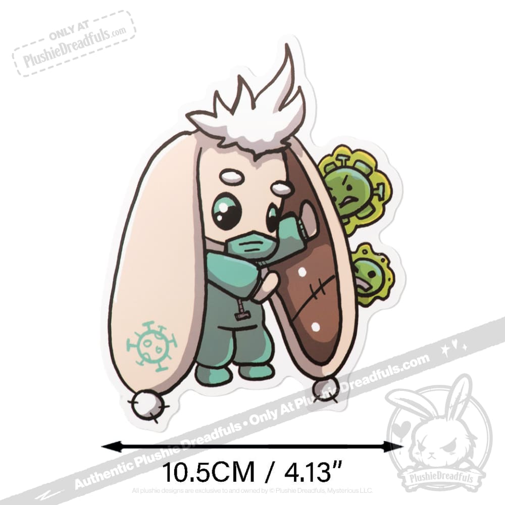 Vinyl Sticker Pack Vol. 3 - Buns At Work