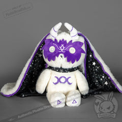 White Witch Bunny - Plush Stuffed Animal