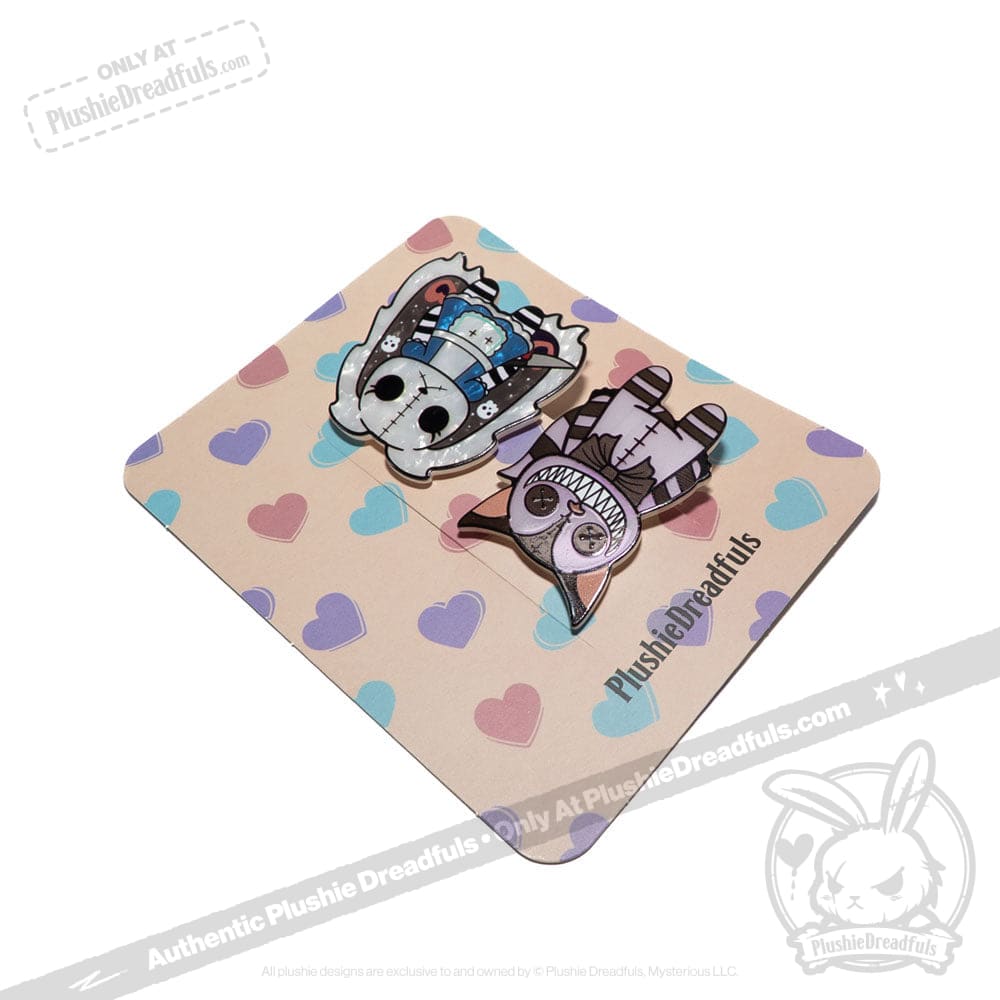 Wonderland Besties Hair Clips - Set #1
