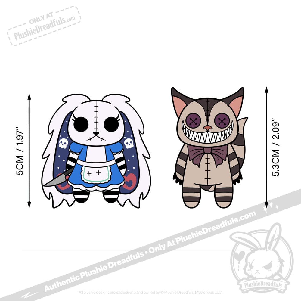 Wonderland Besties Hair Clips - Set #1