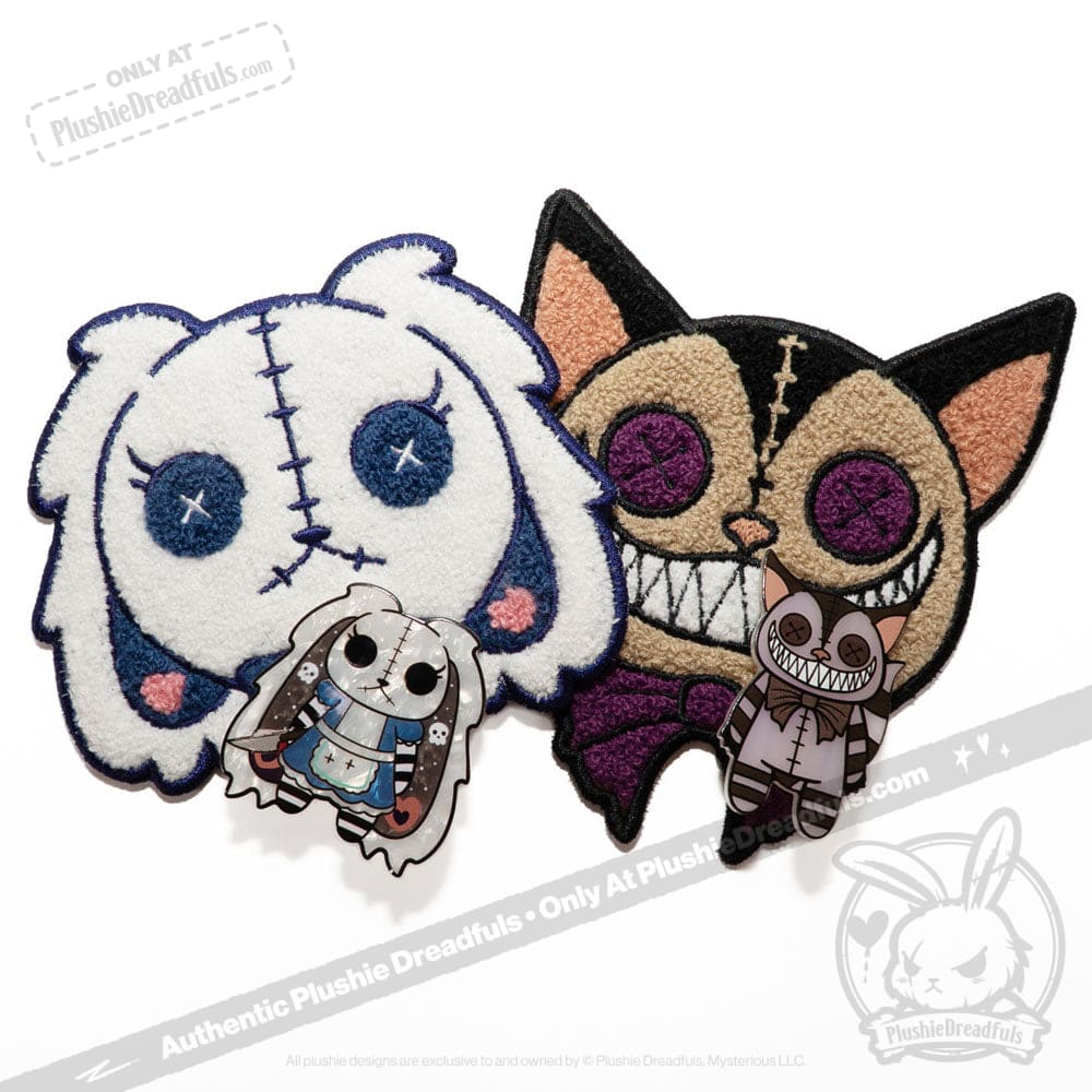 Wonderland Besties Hair Clips - Set #1